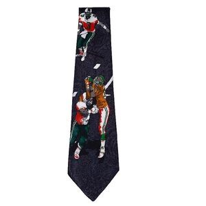 VTG 90s Dan Marino‎ Miami Dolphins Buffalo Bills Neck Tie NFL Football Club MVP